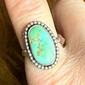 Pacific Crest Silver Turquoise Sterling Silver Ring